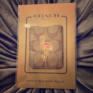 Coach phone wallet